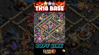 ANTI-THROWER BASE TH18 BEST LEGEND || TH18 TROPHY PUSHING || ANTI 3  #clashofclans #coc #supercell