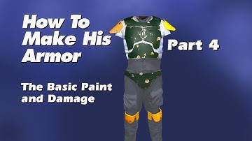 How to Make Boba Fett Armor (step by step) Part 4