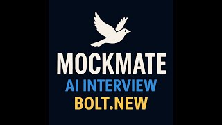 MockMate – AI Interview Coach Built with Bolt | World's Biggest Hackathon 2025