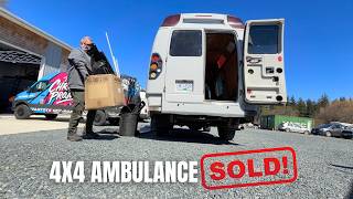 4x4 Ambulance Inspection Day. It's Officially Sold