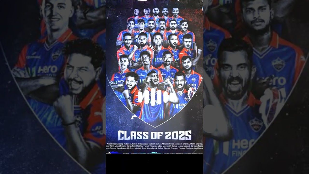 Delhi Capitals Theme Song | DC Song | DC Theme Song | Dilli Re Roar Macha | O Dilli Re Tu Roar Macha
