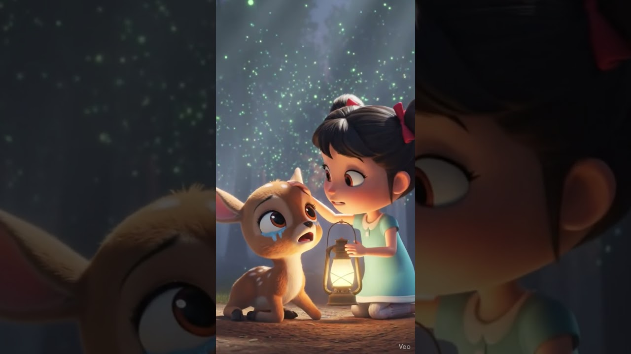 “Brave Girl Saves Baby Deer | Harman Ada 3D Kids Movie”