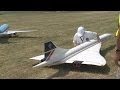 Giant Unique RC Concorde plane 2 Turbines power UNBELIEVABLE