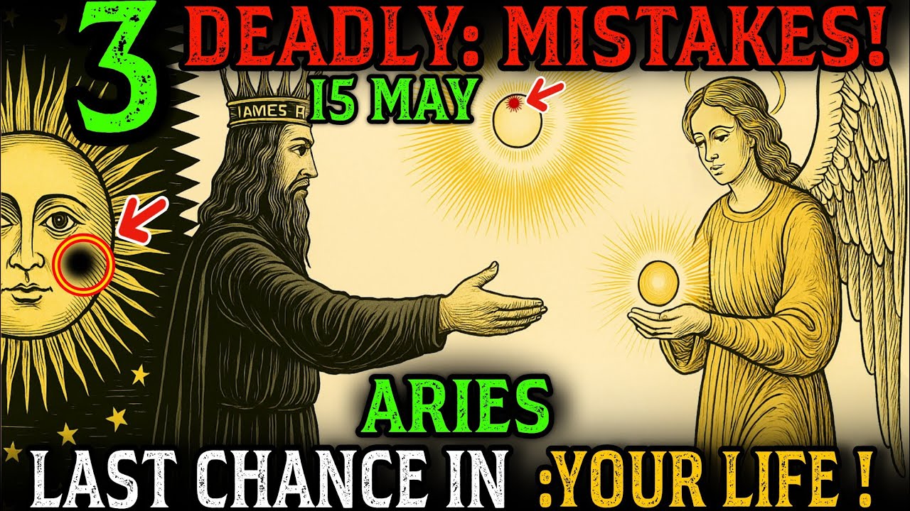 ⚠️ Aries: Avoid These 3 Deadly Mistakes Before May 15 – Your Final Spiritual Warning! 🔥