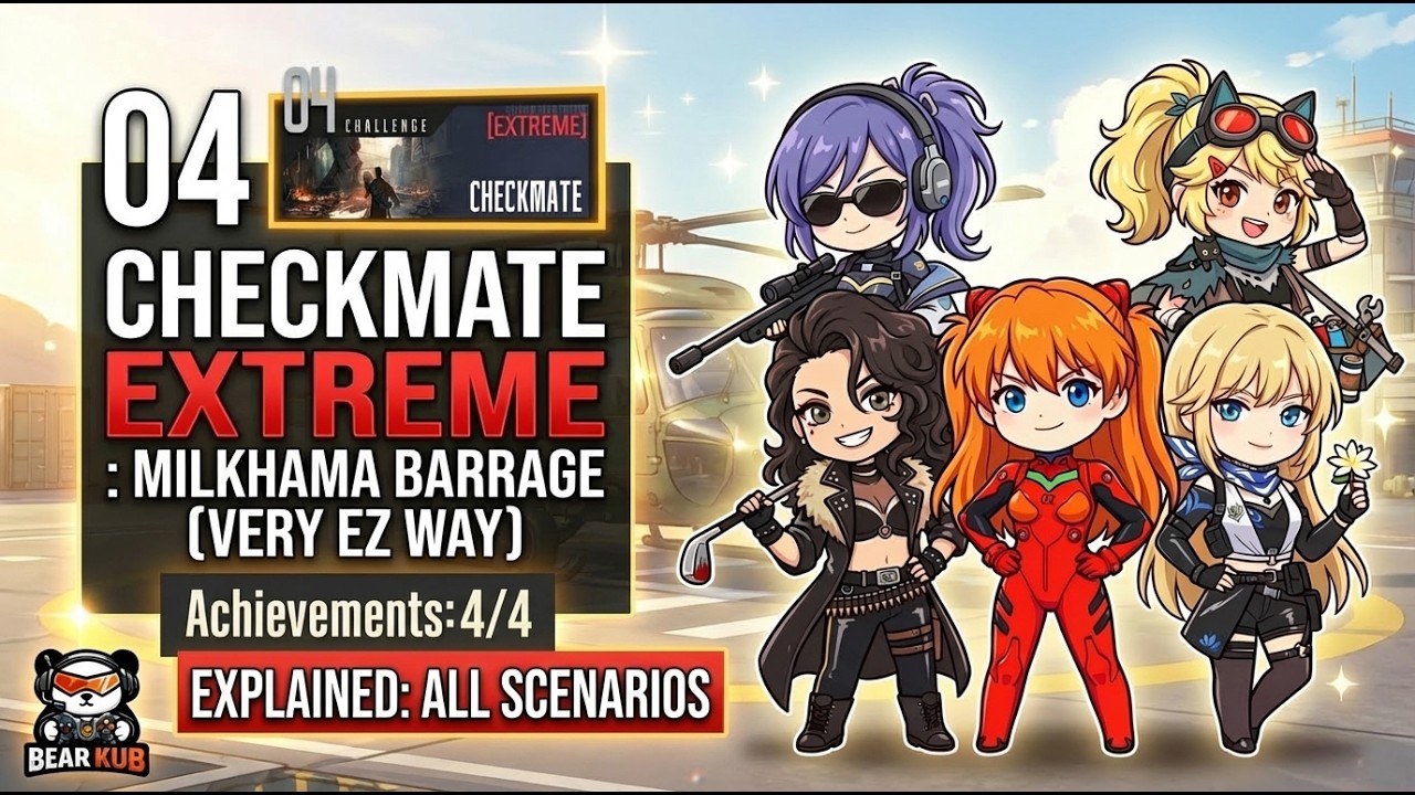 VERY EZ WAY 04 Extreme : Milkhama Barrage : Checkmate Mecharashi การรุกรานเกาะห่างไกล รุกจน สิ้นหวัง