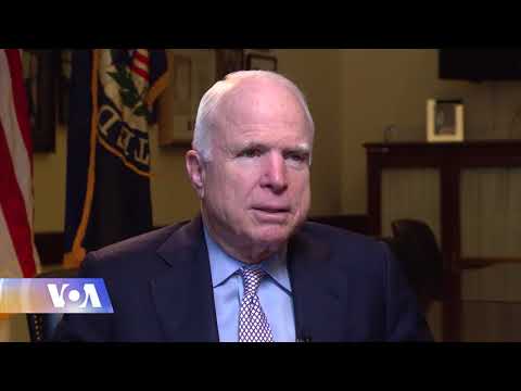 ამერიკამ სენატორი მაკკეინი ბოლო გზაზე გააცილა