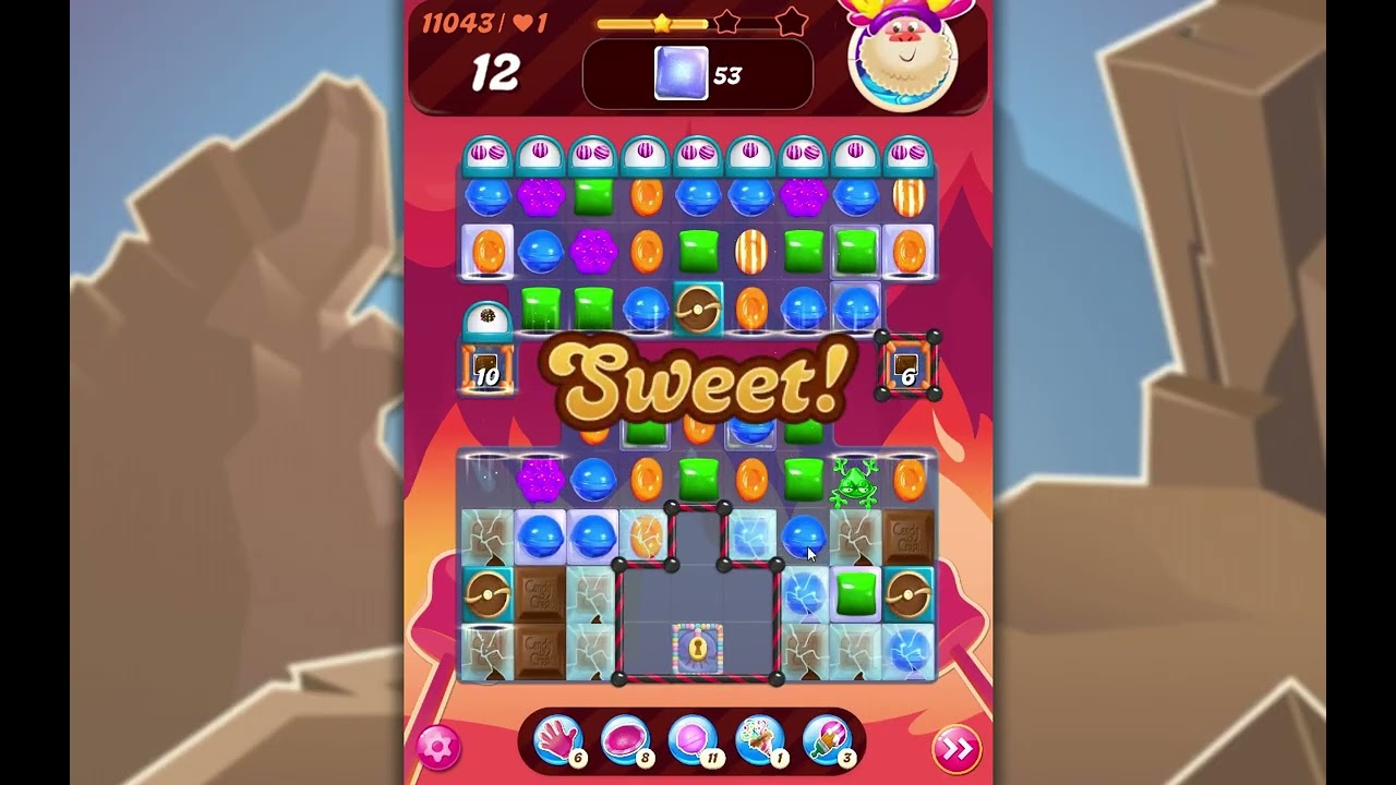 Candy Crush Saga Level 11043
