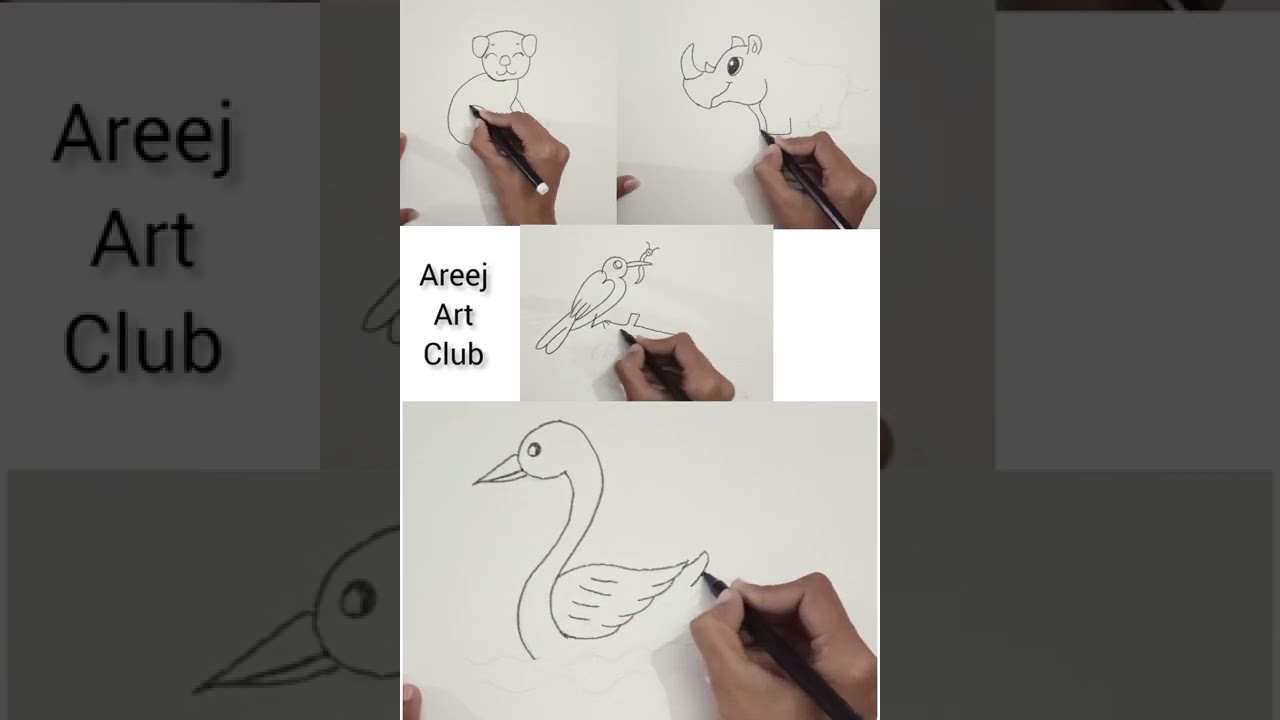 Easy Kids Drawing.