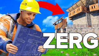 We sent the Demolition Zerg to their base...  Rust