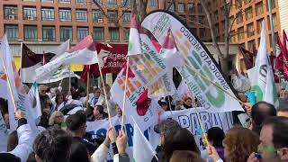 Concentración De Médicos En Madrid Contra El Borrador Del Estatuto Marco