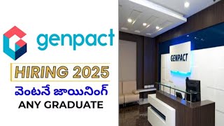 Walk in interview Genpact Hyderabad/any degree/freshers and experienced/Genpact jobs/Mnc jobs 