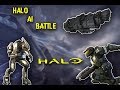 Halo 2 AI Battle (ElITES VS MARINES)
