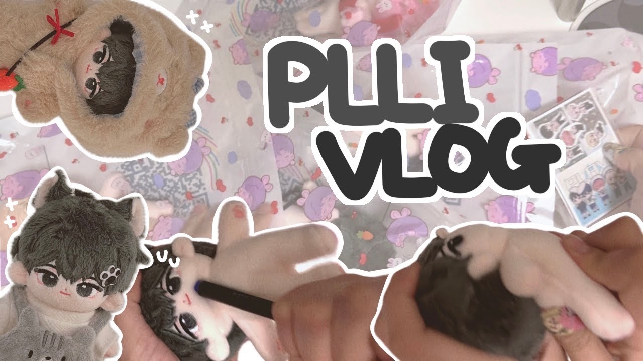 🐾 이리 온. 나의 아기고양이. | 플레이깅 언박싱 + 인형 옷 입히기 | 플리 브이로그 | 플레이브 | PLAVE | PLLI | 플레이브 인형