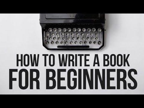 How to write a book for beginners - YouTube