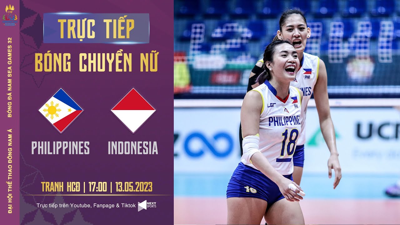 LIVESTREAM Philippines Indonesia Women's Volleyball SEA Games
