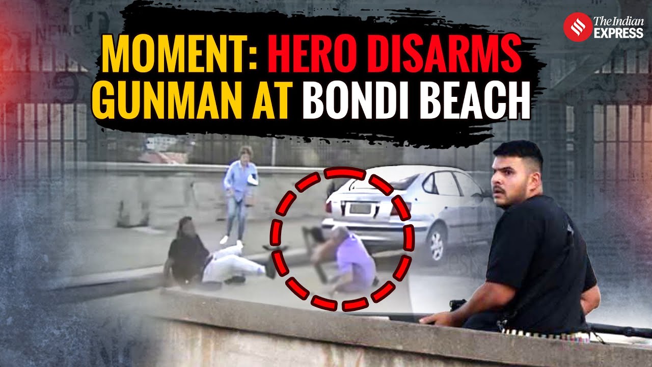 WATCH: Dashcam Video Shows Hero Disarming Gunman During Bondi Beach Mass Shooting