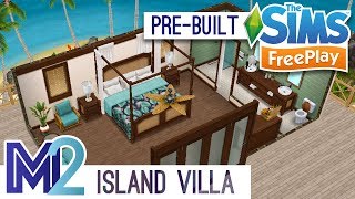 Sims Freeplay - Private Island Villa Pre-Built Template