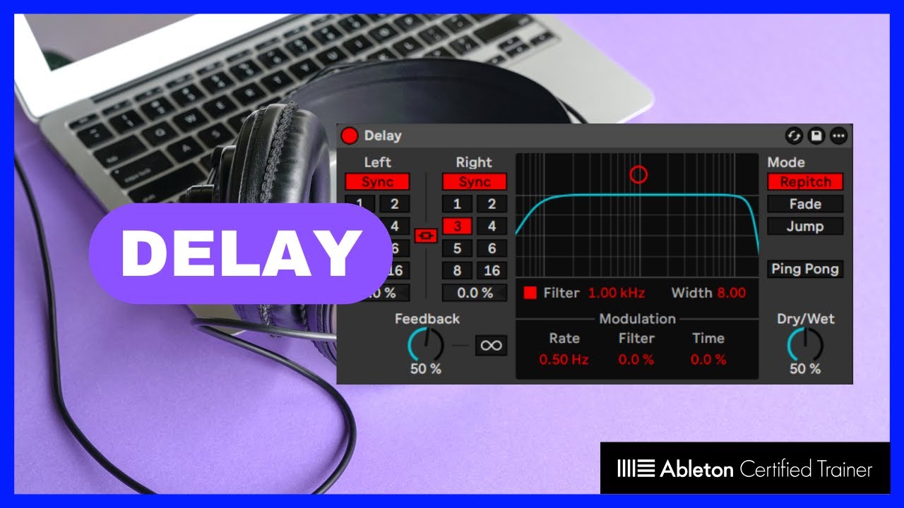 L'effet Delay de Live 12.