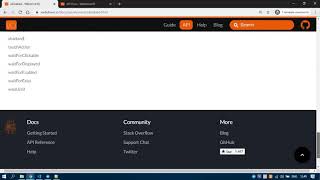 Lesson #11. webdriver.io Trainee Level 1(API). Methods is Enabled(), is Focused(), scrolIntoView()
