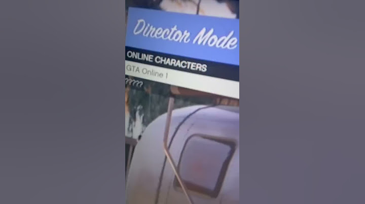 How to have fun in director mode GTA 5
