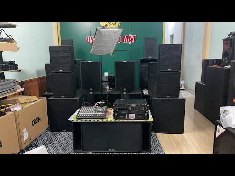 Hướng dẫn lắp đặt bộ âm thanh chuyên nghiệp hoàn chỉnh và cài đặt mixer DINACORD CMS600