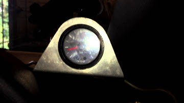 JabbaSport ME7.5 1.8T Anti-Lag Launch Demo - Boost Gauge