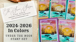 New 2024 -2026 In Colors Create A Scene With Under The Moon Stamp Set