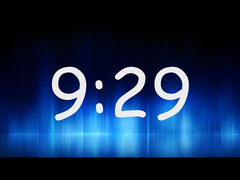 9:29 Minutes Timer / Countdown from 9min 29sec