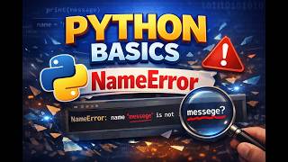 Python Basics: Fixing the NameError in Python Explained Simply