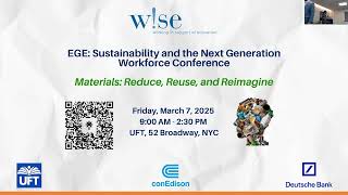 2025 EGE: Materials: Reduce, Reuse, and Reimagine