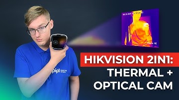Hikvision 2in1 Thermal Imaging Camera: Optical + Thermal