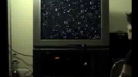 circuit bent casio sk1 with video output