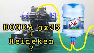 I turn Honda 4 stroke Engine to Air Compressor p1-Engine