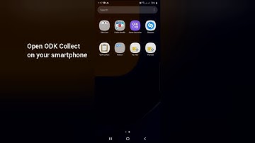 How to Fill Out Questionnaire Using ODK Collect