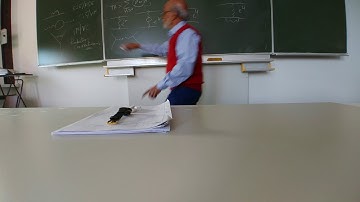 String Theory Lecture - 1 Part - 4/10 by Daya Shankar Kulshreshtha at the Univ. of Oldenburg