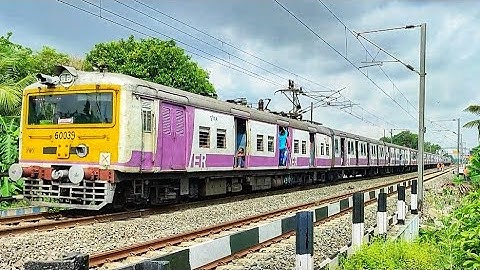 EMU Local Train Dangerous & Furious Skipped At Railgate