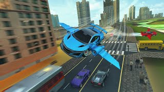 Flying Car - Simulator Games | Android Gameplay P3 screenshot 3