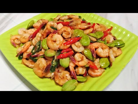 Resep Udang Pete Kecap