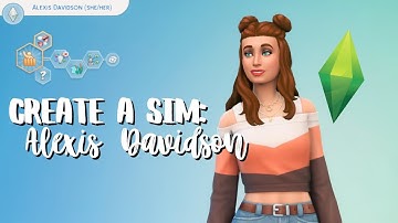 CREATE A SIM: POPULAR TEENAGER 🤸🏻‍♀️ | The Sims 4 CAS | No CC