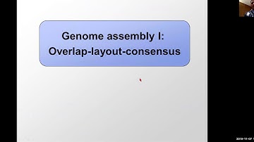 MIT CompBio Lecture 18  - Genome Evolution (Fall 2019)