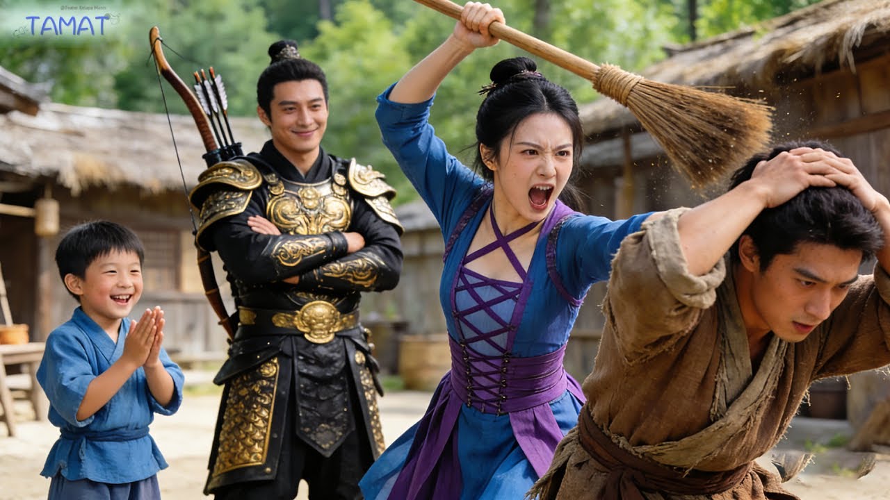 CEO memandang rendah istrinya yang lemah—tak disangka dia usir pencuri pakai sapu!CEO klepek!