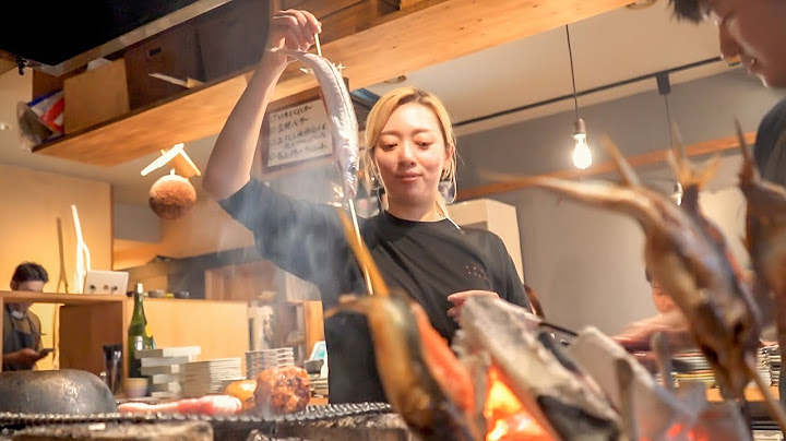 【炉端の極み】焼き場を仕切る金髪アネキ！ここでしか食べられない”トロいわし明太焼き”を作る女性料理人に密着！