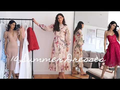 10 SUMMER DRESSES LOOKBOOK - Wedding Guest Dress Haul + Graduation + Holiday