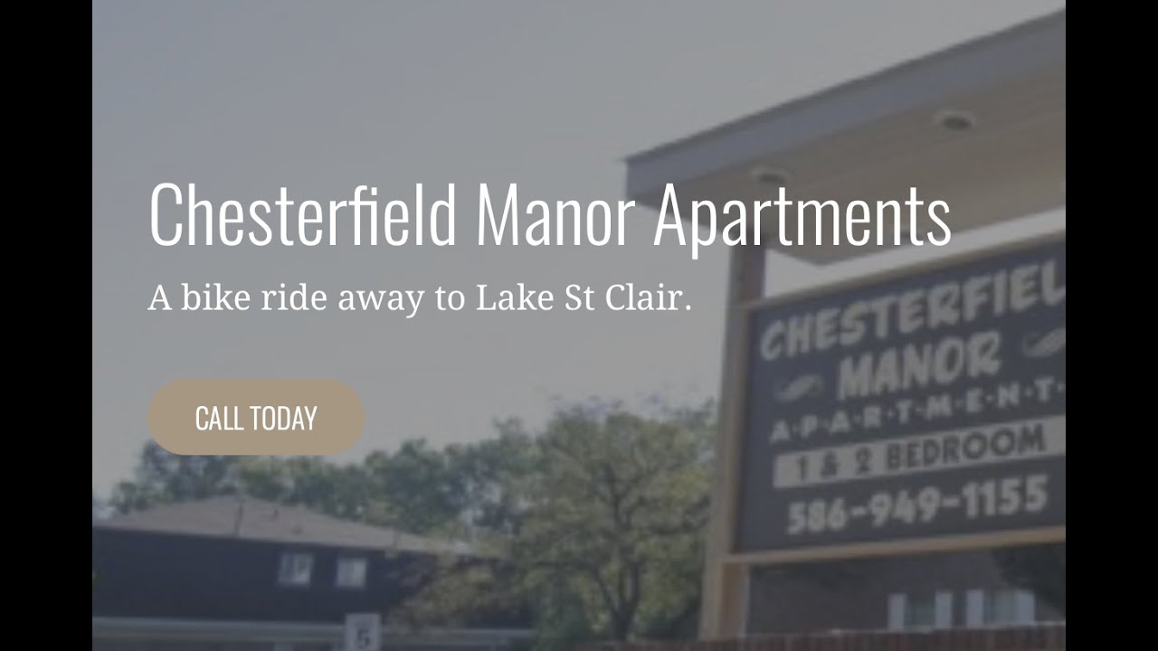 Chesterfield Manor Apartments 2 Bedroom Cotton Road Michigan   4k Video
