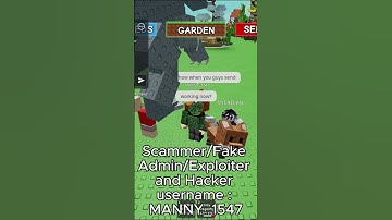 Scammed by an EXPLOITER/FAKE ADMIN (User - MANNY_1547 pls report)
