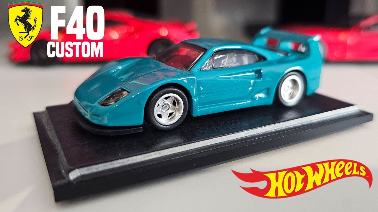 ミニカー Hotwheels 2025 Ferrari F40 Hot Wheels New 2025 Ferrari F40 Competizione Unspun W/RRs | eBay