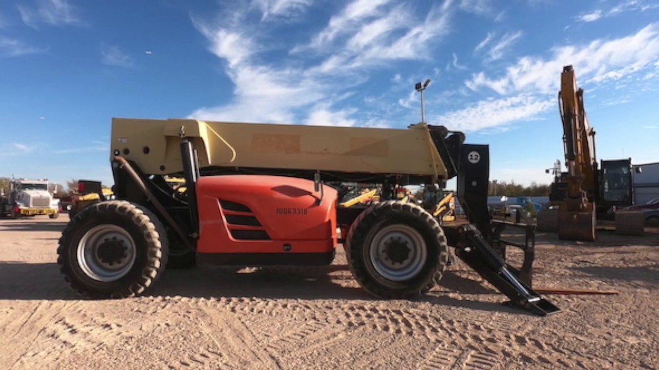 TELEHANDLER 2012 JLG G12-55A #0160046232 - YouTube