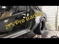 How To Fit A 275 Pro Radial In Stock Fox Body Wheel Tubs! (Hint-Beat The H#!! Out Of It) :-)