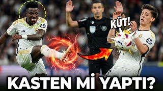 Vinicius Junior Hakemi̇ Deği̇l Arda Güleri̇ Mi̇ Hedef Aldi? Saha İçi̇nde Skandal Olayin Perde Arkasi