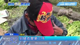 20180205中天新聞　體感溫度僅4度　農民穿5層衣服搶收芹菜